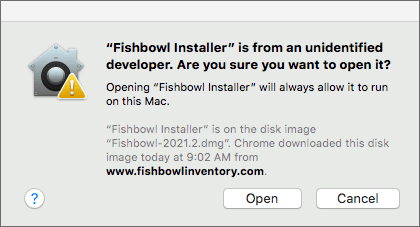 fishbowl client for mac